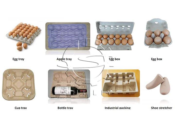 paper tray from egg tray machine