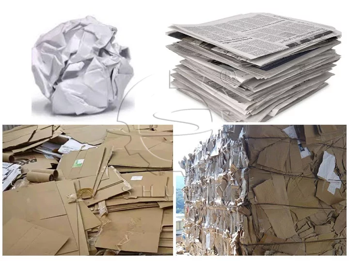 waste paper for egg trays