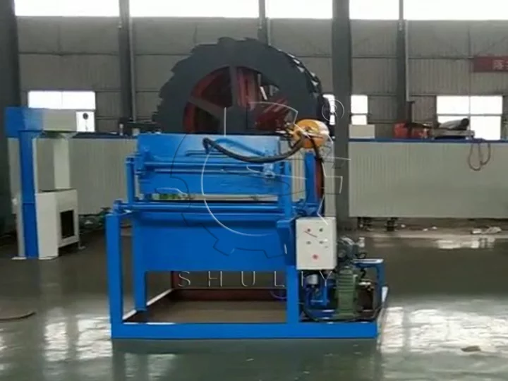 egg tray pulp moulding machine