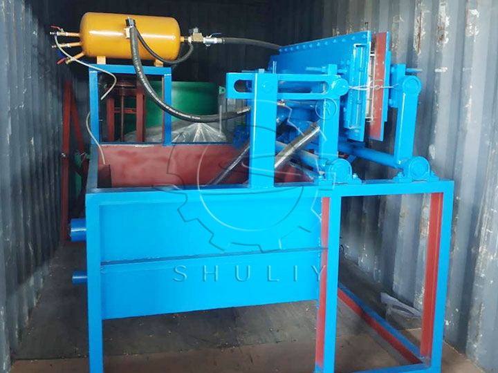 pulp egg tray machine project
