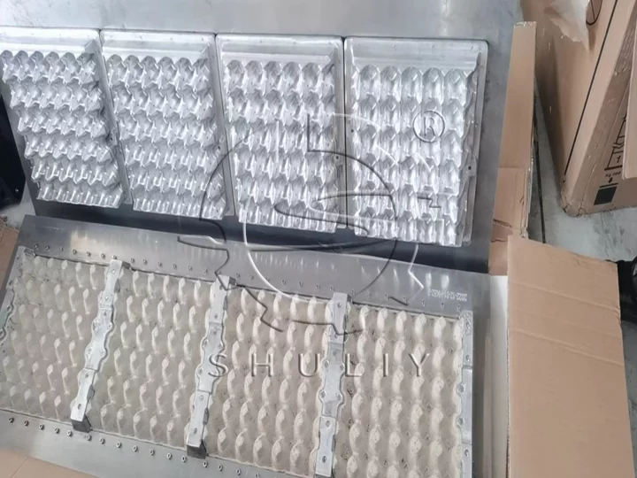 molds of egg tray making machine
